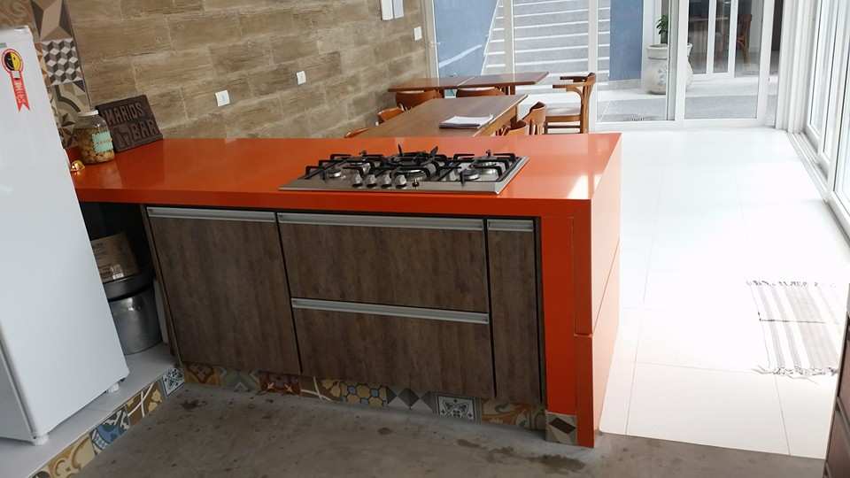 Espaço Gourmet Planejado em Carapicuíba